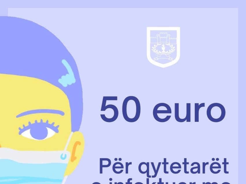 50 euro, për secilin qytetar të prekur nga COVID-19 në Kamenicë