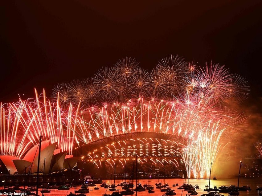 Spektakël fishekzjarresh, Australia vendi i dytë që pret Vitin e Ri 2021