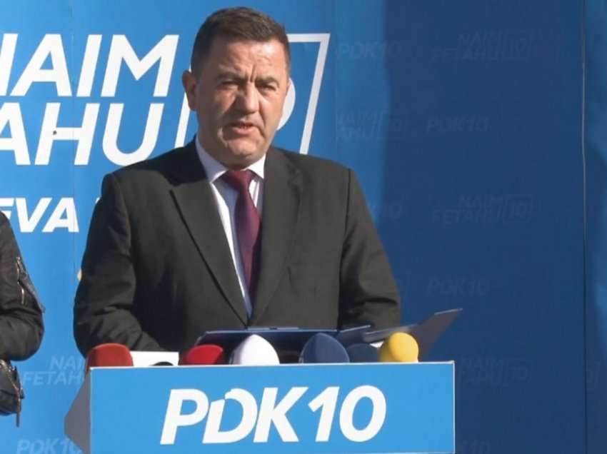 Fetahu i PDK-së: Do të ndërtojmë park industrial afër kufirit me Serbinë