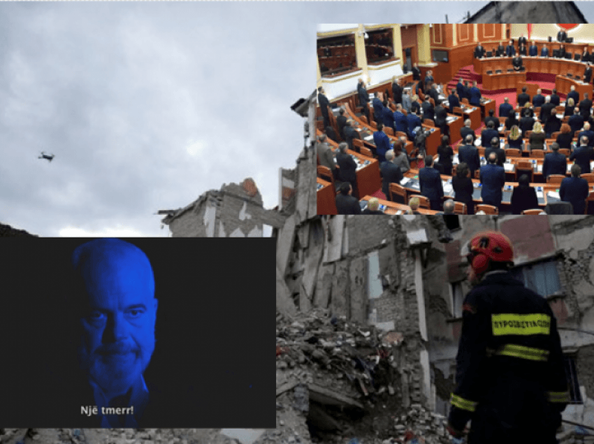 Kuvendi i Shqipërisë mban 1 minutë heshtje për viktimat e tërmetit të një viti më parë