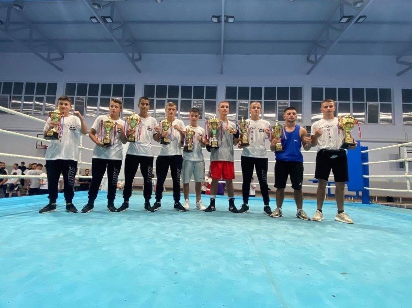 Çlirim Berisha - boksieri më i mirë i turneun ‘Ekrem Rexha – komandant Drini’ 