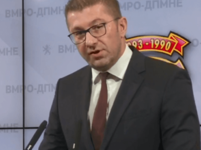 Mickoski: Problemi dypalësh me Bullgarinë po bëhet një problem midis Maqedonisë dhe BE-së