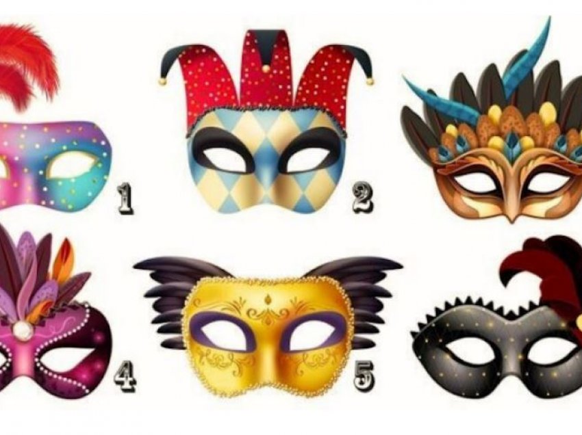 Test psikologjik: Maska që zgjidhni do të tregojë një anë të fshehtë të personalitetit tuaj