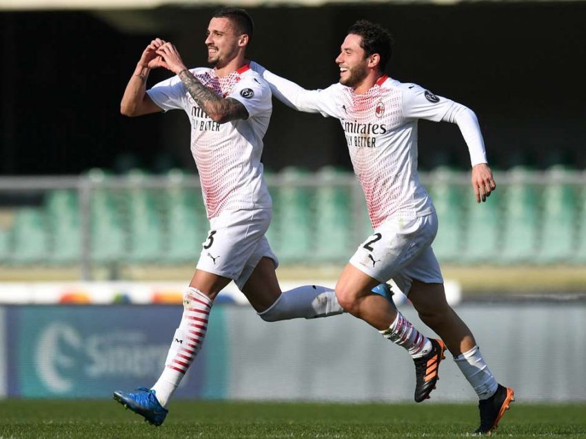 Milani fiton tre pikë në luftë për titullin e kampionit