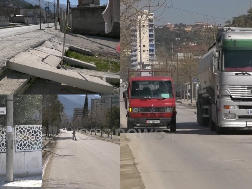 Rruga në Vlorë kthehet në burim aksidentesh, shkak shpejtësia e lartë