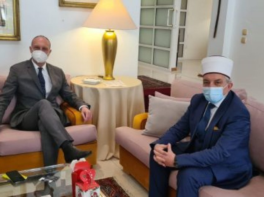 Reis Ulemaja në drekë pune me ambasadorin francez në Shkup