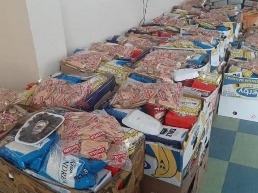 Gjilani pranon 100 pako ushqimore, donacion nga Jetimat e Ballkanit