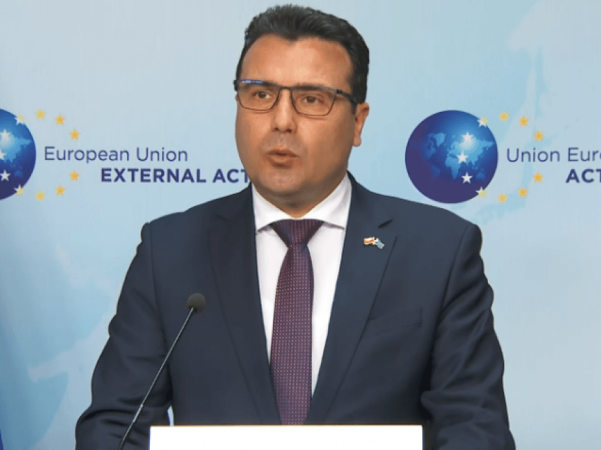 Zaev: Pres nisjen e negociatave me BE-në, identiteti dhe gjuha maqedonase nuk janë temë diskutimi