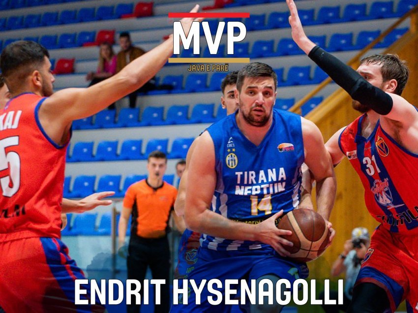 Hysenagolli, MVP i xhiros së parë