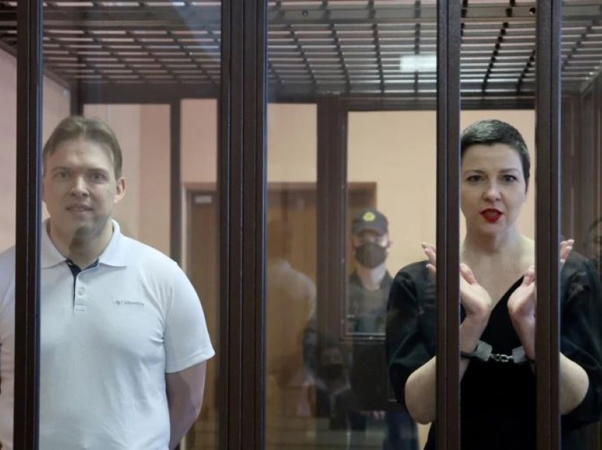 Dy figura të opozitës bjelloruse dënohen me burgime të gjata