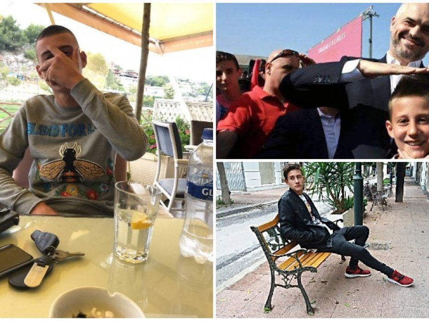 Me pistoletë në tavolinë, i qeshur krah kryeministrit Rama, dalin fotot e vrasësit të oficerit të Krimeve