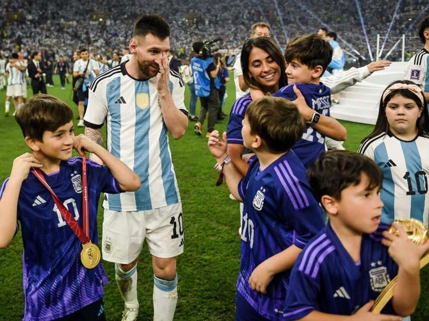 Mesazhi emocionues i Antonleas pasi Messi fitoi Kupën e Botës