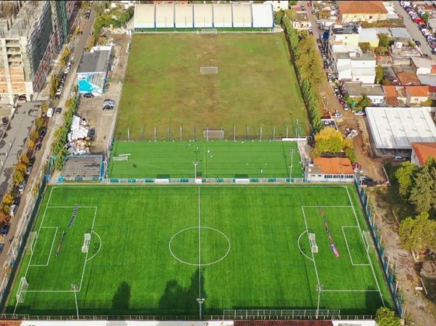 FSHF i bën dhuratë katër fusha të reja futbolli Qarkut Tiranë