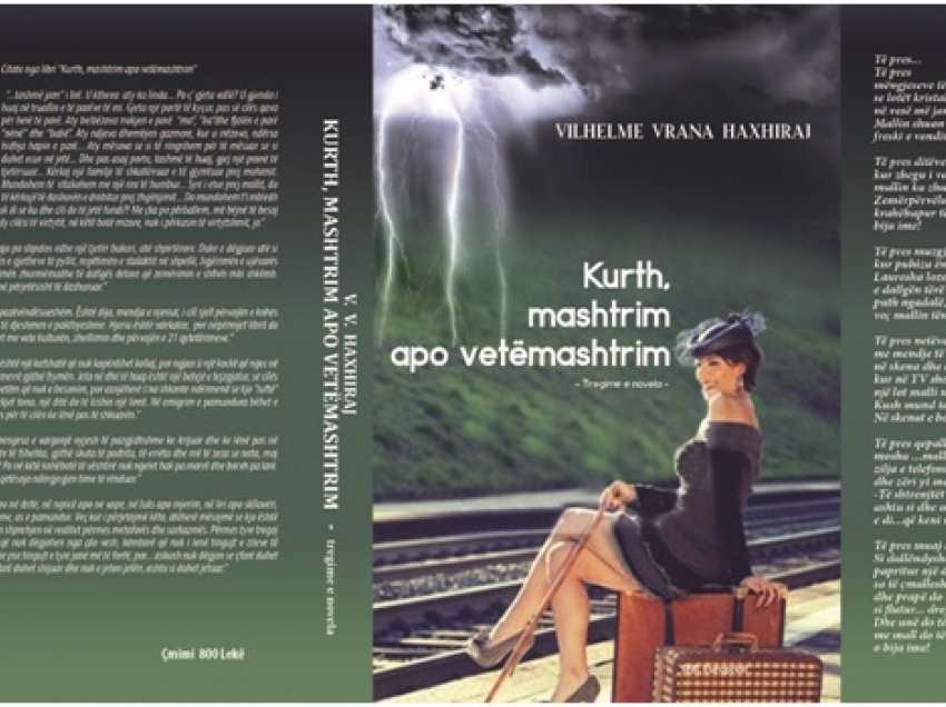 Libri “Kurth, mashtrim apo vetëmashtrim”, i autores Vilhelme Vrana Haxhiraj