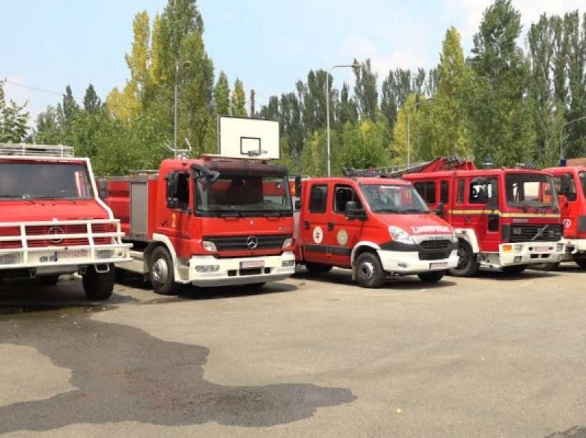 ​10 intervenime në 24-orëshin e fundit nga zjarrfikësit e Prishtinës