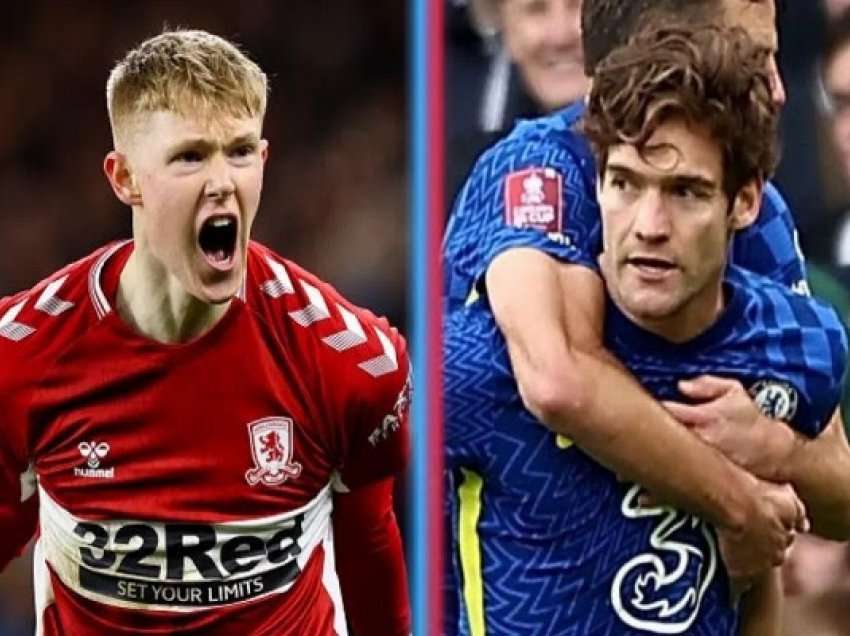 Middlesbrough-Chelsea, ja formacionet zyrtare