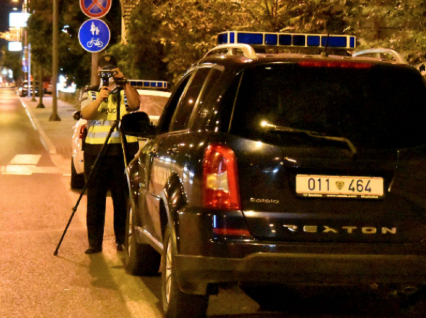 Gjobiten 164 shoferë në Shkup, 35 për tejkalim të shpejtësisë