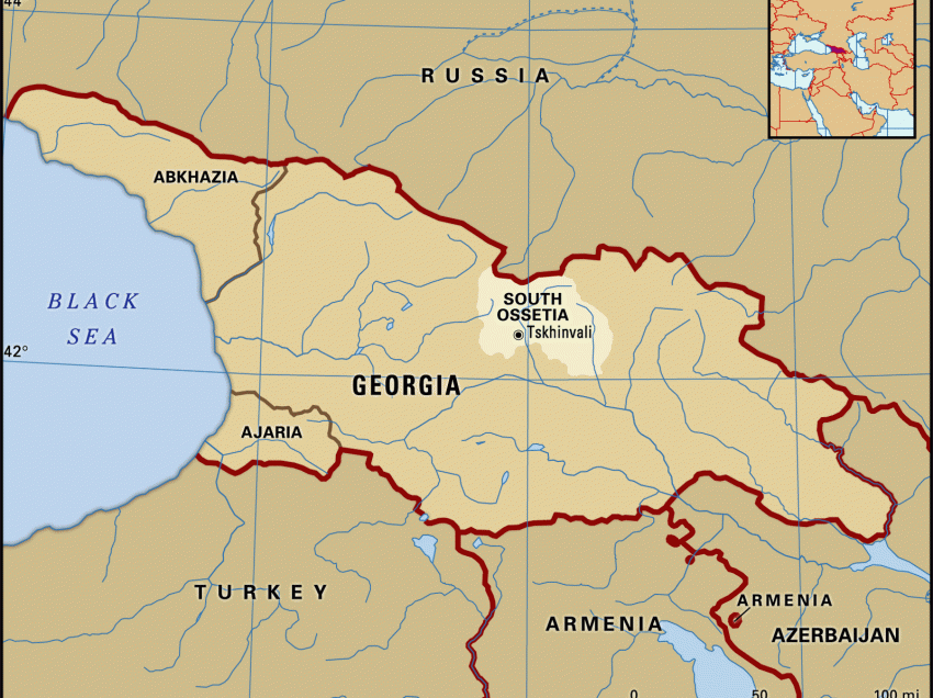 Pezullohet referendumi në rajonin separatist të Gjeorgjisë 