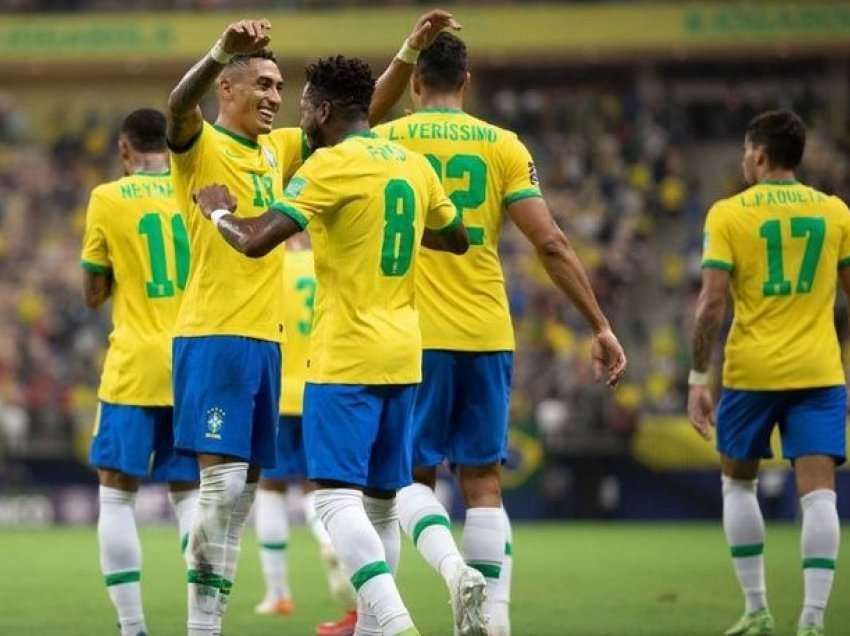 Brazili synon një rekord të jashtëzakonshëm 