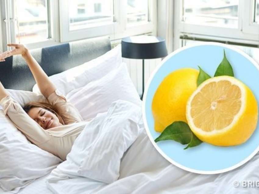 Kura e gjumit të qetë, vendosni një copë limoni pranë shtratit