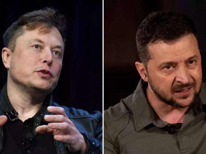 Musk i përgjigjet kritikave të Zelenskyt
