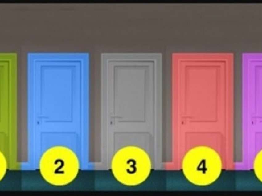 ​Nga cila derë do të kalonit: Zgjidhni një ngjyrë dhe zbuloni se çfarë ju pret