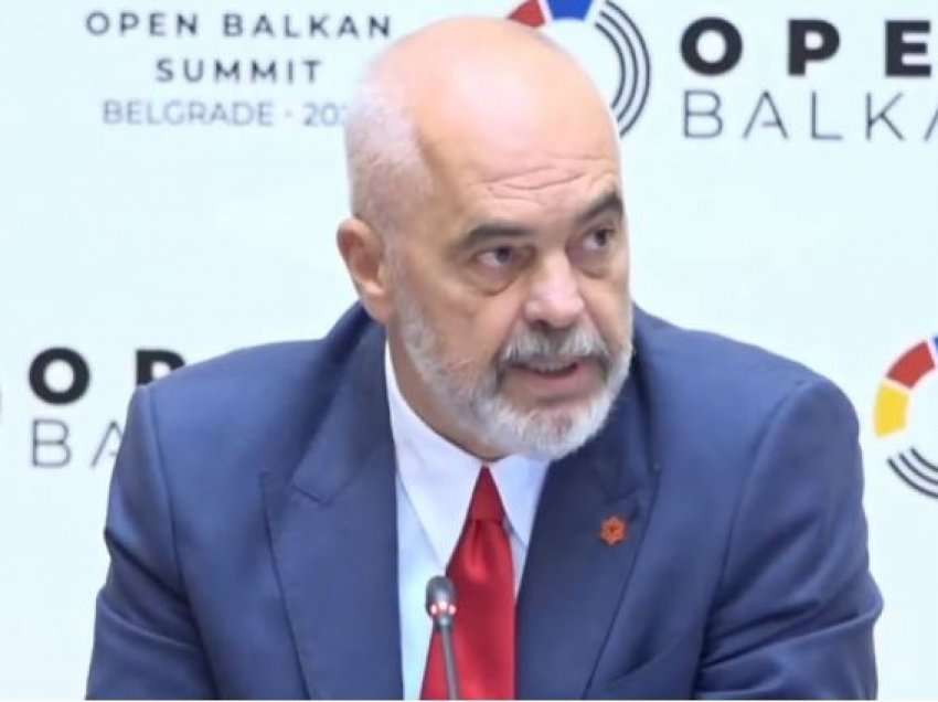 Rama thotë se marrëveshja për dokumente është një zgjidhje e “Ballkanit të Hapur”