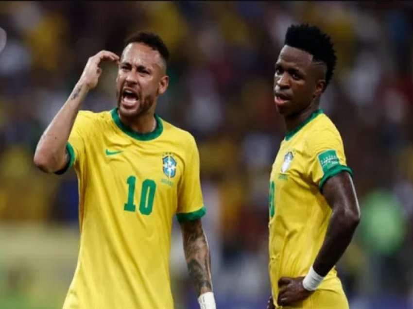 Vinicius e Raphinha në garë me Antonyn për të luajtur përkrah Neymarit te Brazili