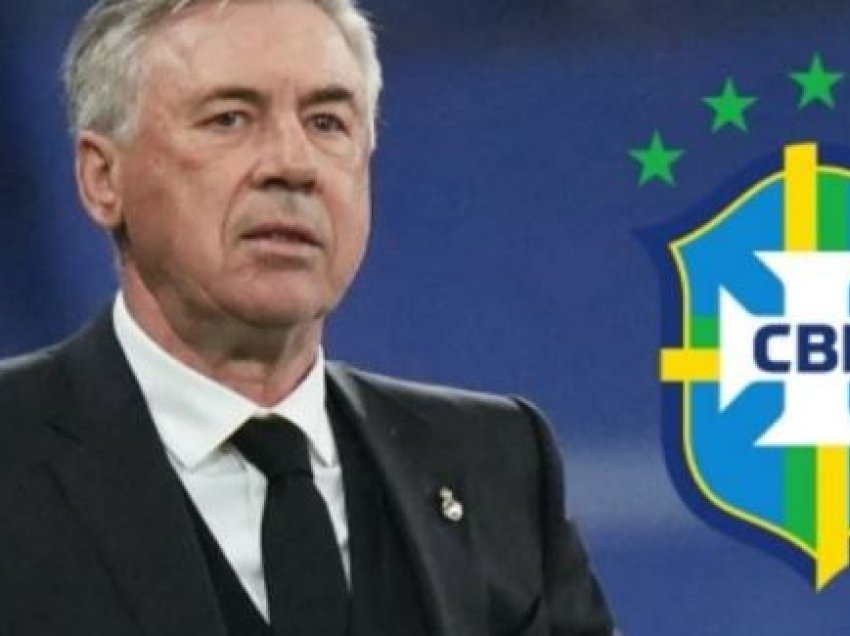 Presidenti i Federatës Braziliane të Futbollit shpreson për Ancelottin