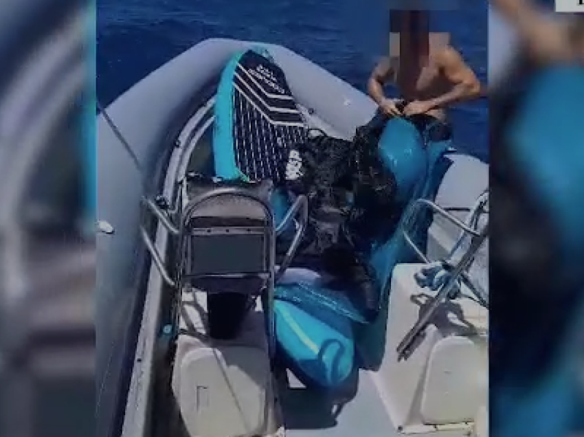 Mjeti lundrues pësoi defekt dhe mbetën të bllokuar në det, shpëtohen katër persona në Vlorë