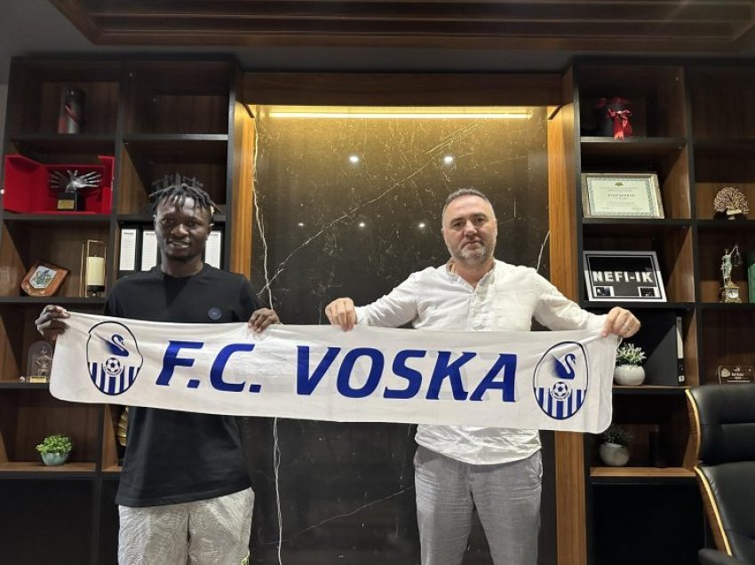 Voska Sport prezantoi nigerianin Olatunbosun