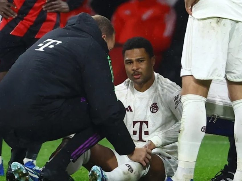 Lëndimi i Serge Gnabryt i shtohet problemeve të Bayern Munich