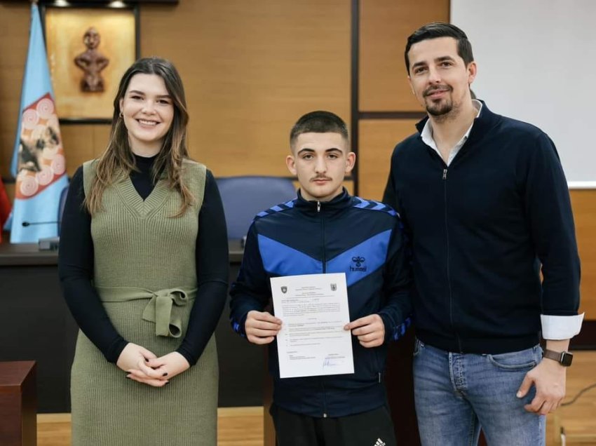 Jon Ramadani - shpresë e sportit të Prishtinës 