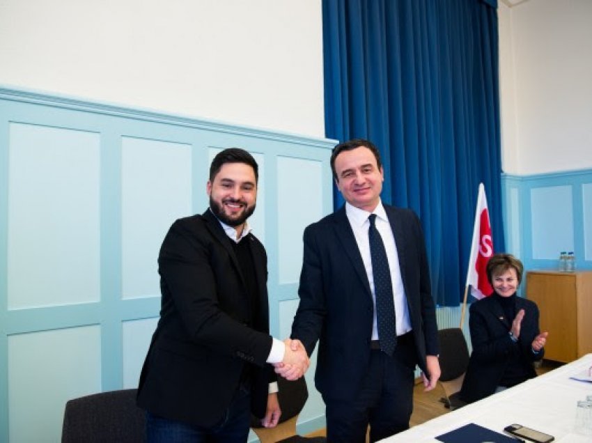 ​Vetëvendosje nënshkruan Memorandum Bashkëpunimi me Partinë Socialdemokrate zvicerane