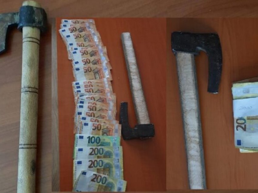 Arrestohet 28 vjeçari në Gjakovë, vodhi një sopatë dhe 2000 euro