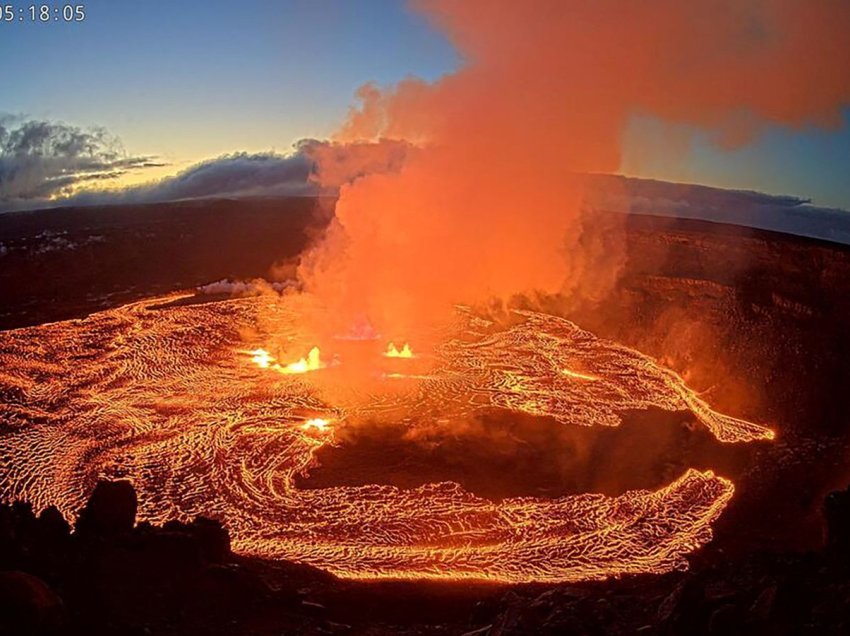 Shpërthen vullkani Kilauea në Hawai 