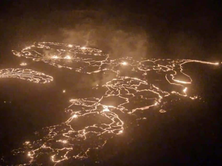 Këto janë pamjet e shpërthimit të një prej vullkaneve më aktivë në botë