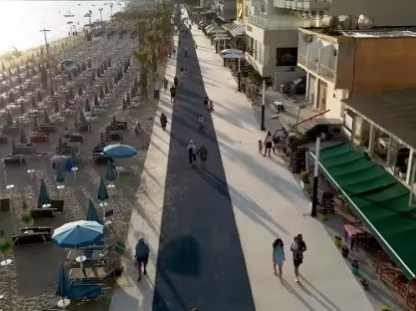 Sako: Shëtitorja e re e plazhit të Durrësit, gati për banorët dhe turistët