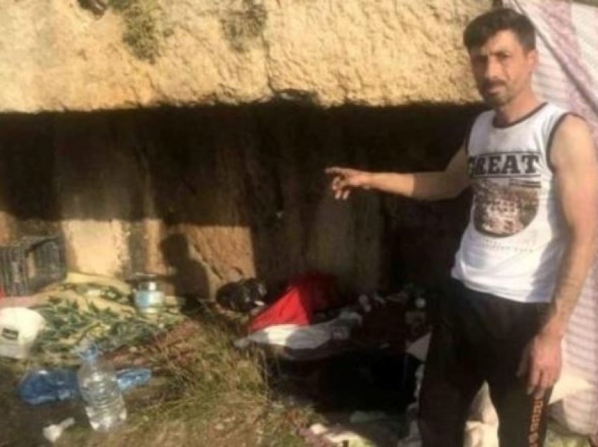 Iu shkatërrua shtëpia nga tërmeti në Turqi, banori vendos të jetojë në shpellë: Ndihem më i sigurt se kudo