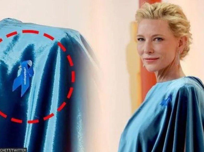 Ç’kuptim ka fjongoja blu në veshjen e Cate Blanchett?