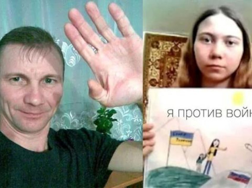 Lufta në Ukrainë/ Vizatoi ushtarët rusë duke vrarë një familje ukrainase, dënohet me 2 vjet burg babai i 12-vjeçares nga Moska