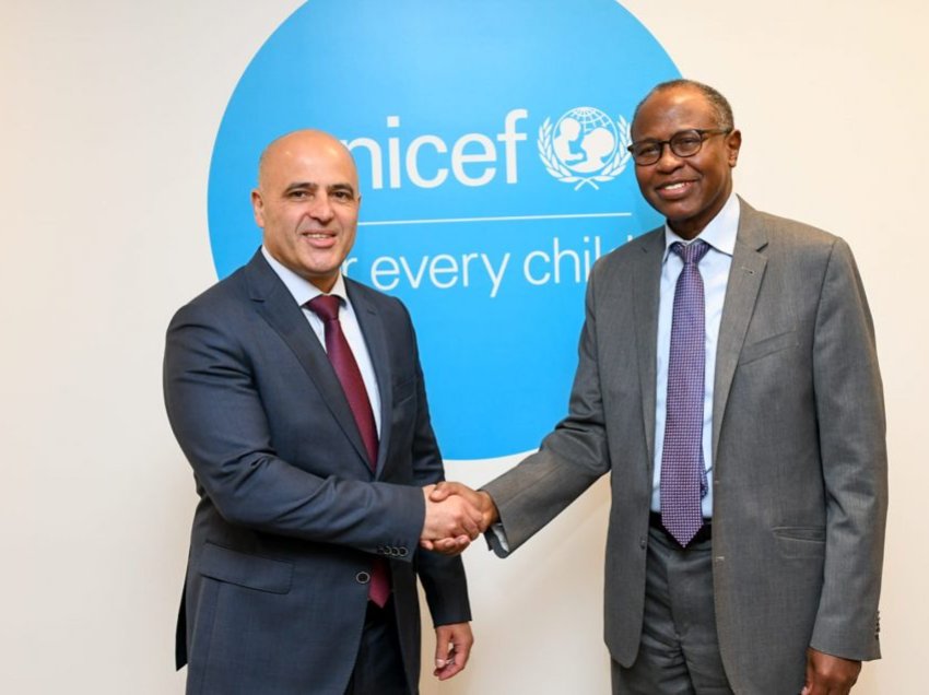 Kovaçevski – Abdi: Dekada bashkëpunimi me UNICEF-in sollën ndryshime pozitive në Maqedoninë e Veriut