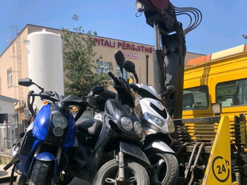 Policia në Ferizaj shqipton 18 gjoba ndaj motoçiklistëve për shkak të parregullsive të dokumenteve
