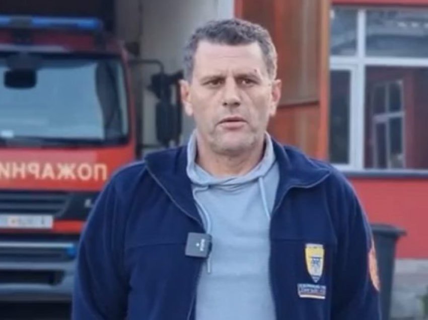 Zjarri në Falisht të Tetovës, flet komandanti i zjarrfikësve Ameti