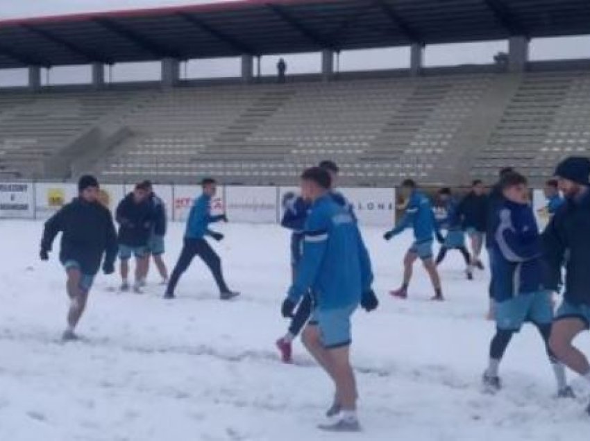 Skuadrën e Kosovës s’e ndal as bora