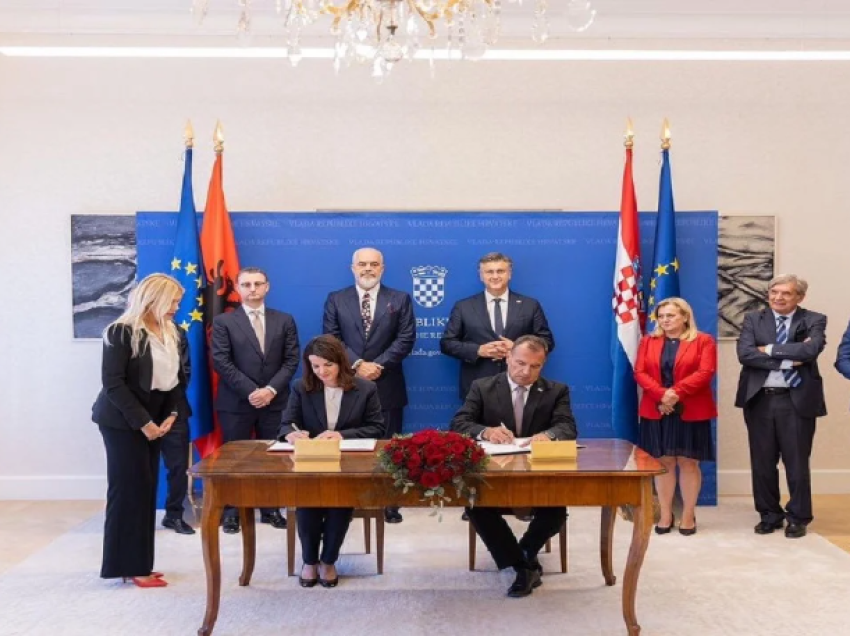 Koçiu në Kroaci, nënshkruan planin e ri të bashkëpunimit në shëndetësi