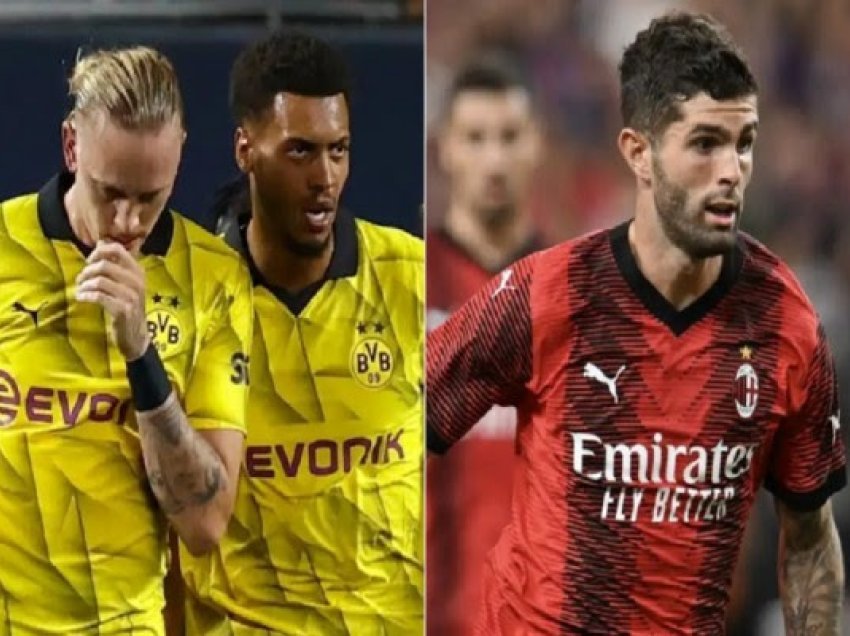 ​Dortmund-Milan, formacionet e mundshme