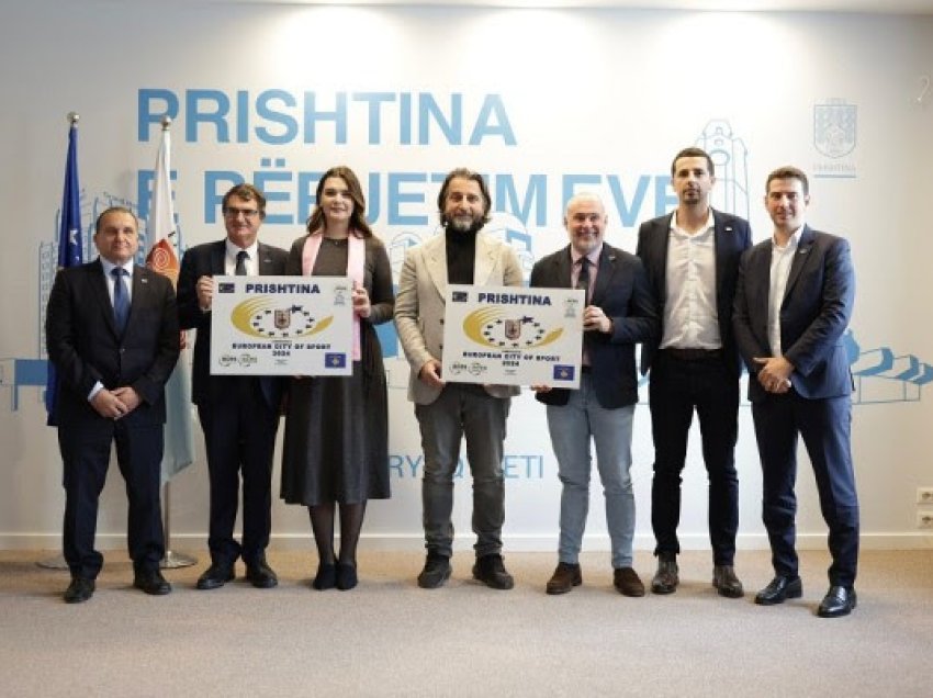 ​Prishtina kandidon që të shpallet “Qytet evropian i sportit” për vitin 2024