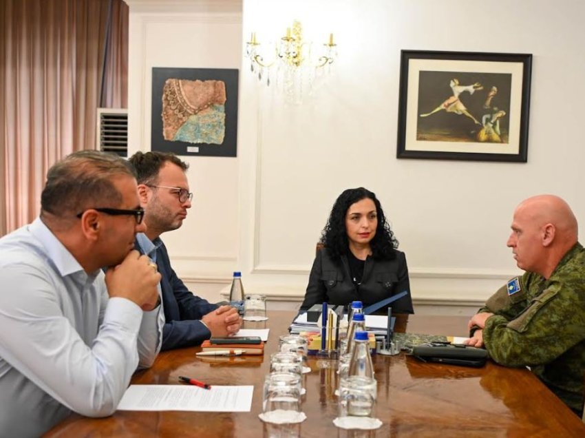 Osmani në takim me Jasharin: FSK-ja të zhvillohet në përputhje me standardet e NATO-s