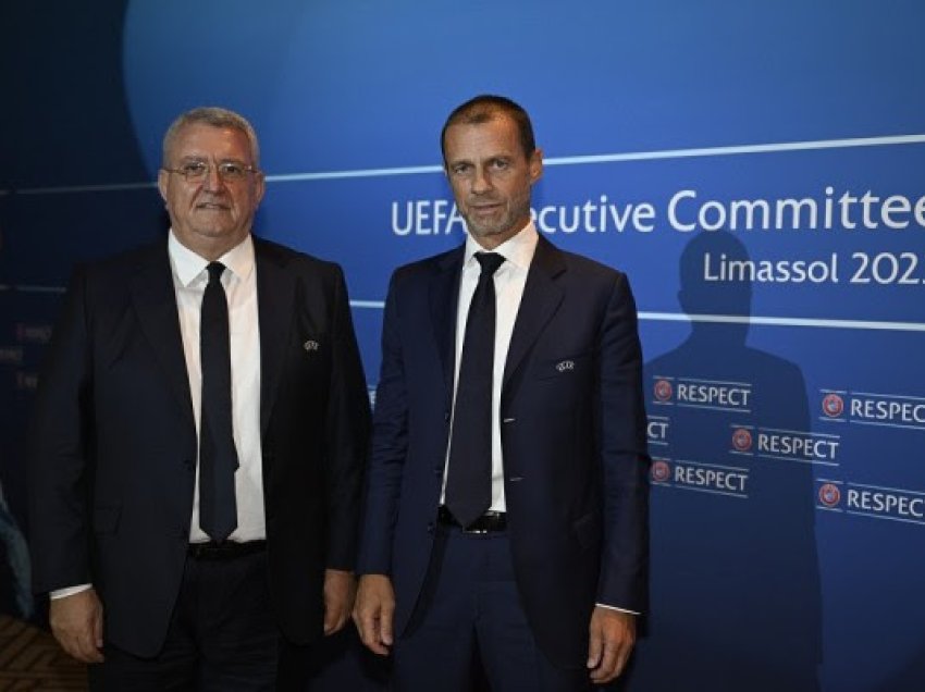 Duka reagon si zëvendës-president i UEFA-s
